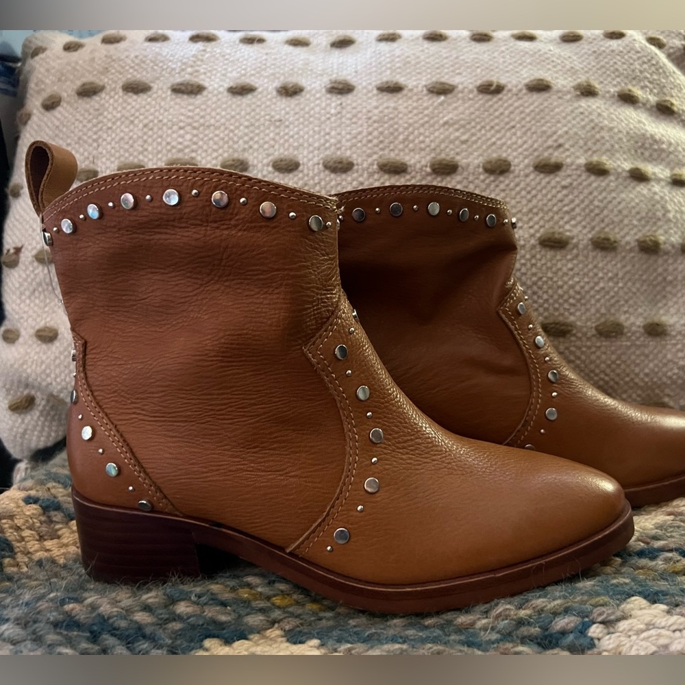 Dolce vita leather booties